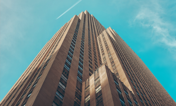 building and sky